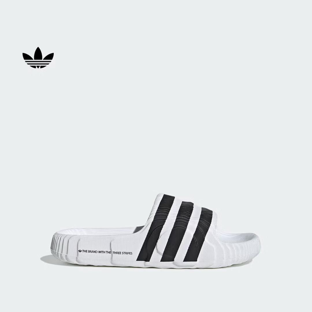 Обувь Adidas ADILETTE 22 Классические шлепанцы Adidas Триколор IF3668 35.5 белый