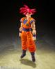 TAMASHII NATIONS Dragon Ball Super Super Saiyan Gott Son Goku Der Saiyajin-Gott, hervorgebracht durch ein rechtschaffenes Herz Ungefähr 140 mm PVC ABS Bemalt Beweglich