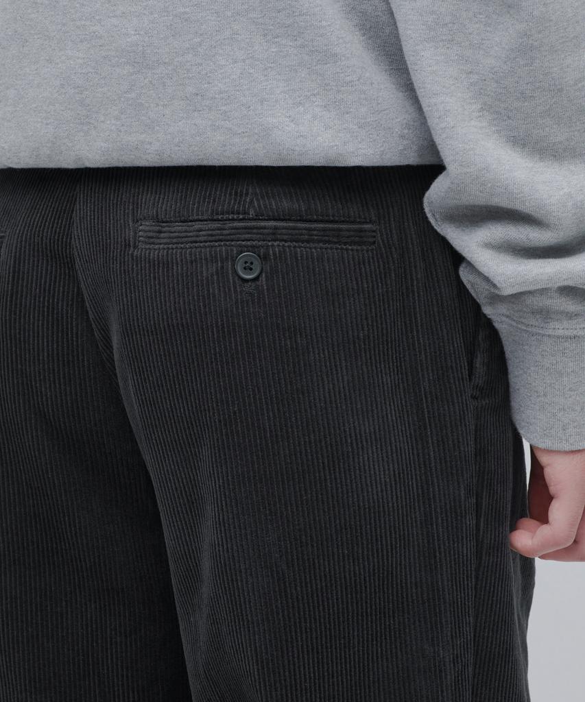MUSINSA STANDARD Wide Corduroy Pants [Dark Gray]