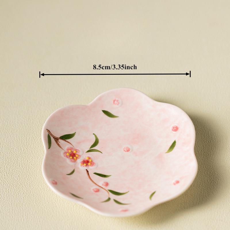 

Hand-painted Peach Blossom Master Cups Chinese Kung Fu Teaware Set Pink Household Ceramic Girl Teacups Tea Ceremony Accessories