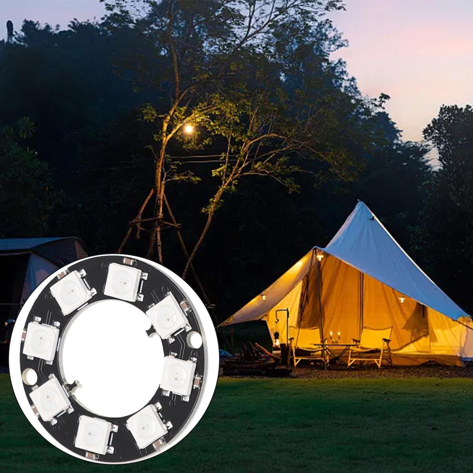 

Светодиодный кольцевой драйвер, плата разработки 1 шт., встроенный полноцветный 8LED