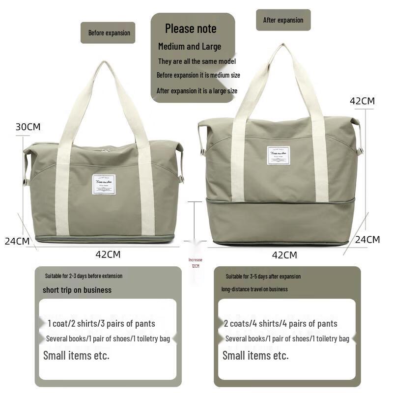 OIMG Business Travel Carry-on Duffel Bag