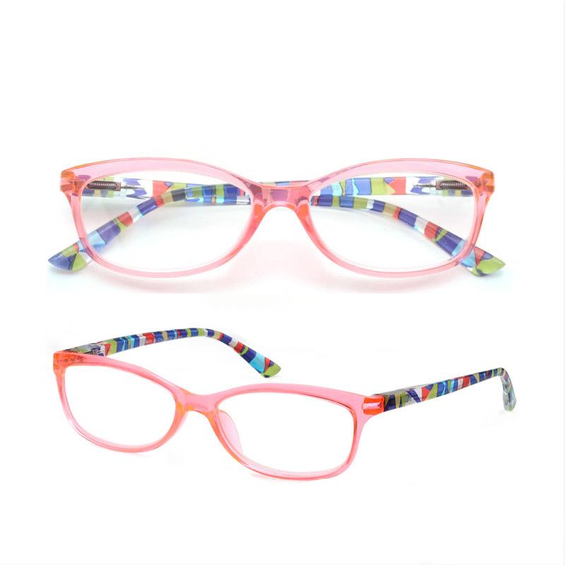 

Women Reading Glasses Oval Stylish Frame Readers Eyeglasses Spring Hinge Lightweight Wear Glasses for Female with Diopter 3
