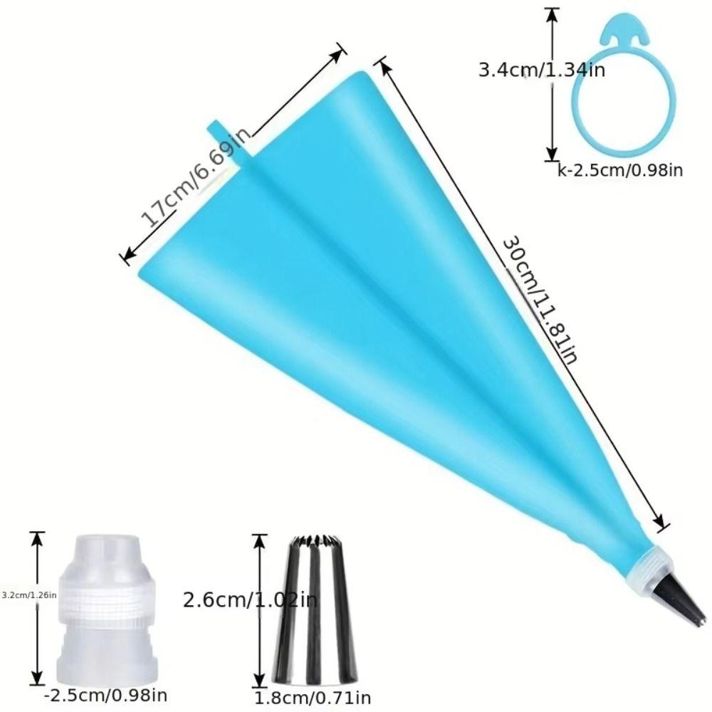 47pcs/set Steel Cake Decorating Nozzles Set Baking Tool Flower Frosting Nozzles  Pastry Tools