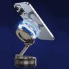 Strong Magnetic Car Phone Holder Adjustable Stand with Vacuum Suction Base for Multiple Surfaces Dashboard Installation