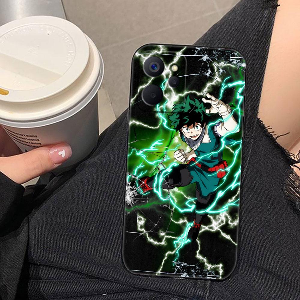 

Cartoon My Hero Academy Phone Case For Realme C75 C71 C65 C63 C55 C53 C35 C33 C30 C21 C11 7 6 5 GT NEO 2 NARZO 50 X50 50I Case REALMEC33