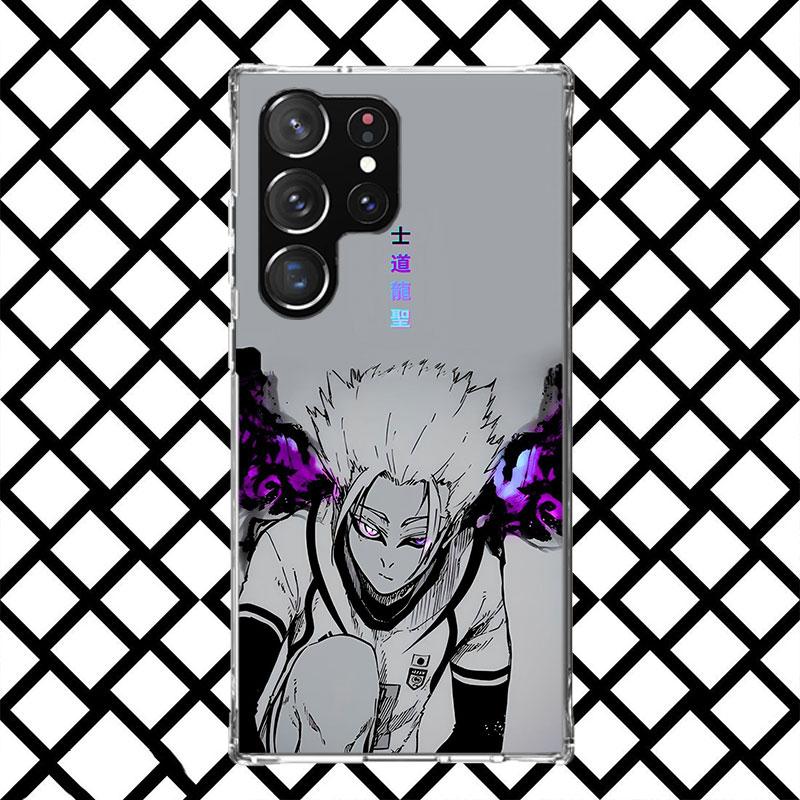 Blue Lock Shidou Ryusei Phone Case for Samsung Galaxy S26 S25 Edge S24 S23 Ultra S22 Plus S21 FE S20 + Soft Cover Print Fundas G