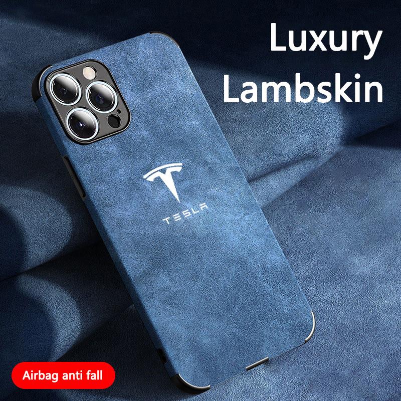 AMK1 For Tesla model 3 model X Y style Roadster For iPhone 13 Pro 13 Mini 11 12 Max Xr X Xs 7 8 Plus Protector Cover Phone Case