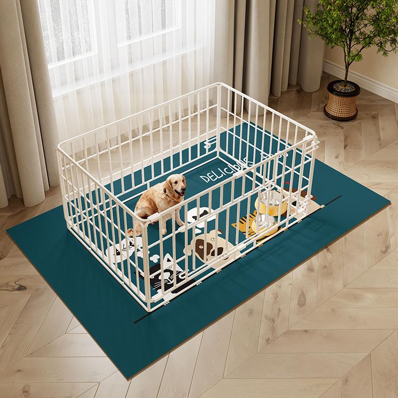 Household Pet Floor Mat, Kennel, Cat Special Urine Pad, Double-Sided Leather Non-Slip Pad, Wipe It Clean, Lazy Cat