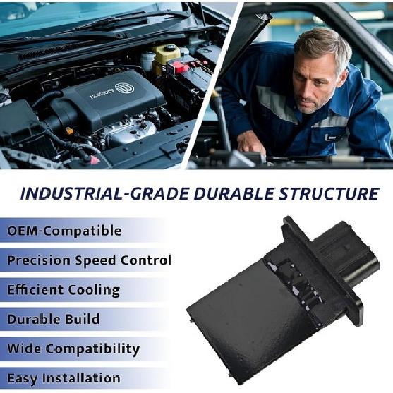 Blower Motor Resistor Compatible with Expedition Escape F-150 F-250 F-350 F-450