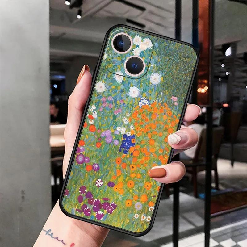 iPhone15 Mobile Phone Case Van Gogh Starry Night Mobile Phone Case Is Painted and Anti-drop for Anti-drop Mobile Phone Case.