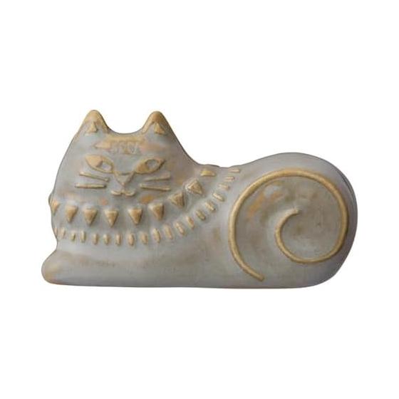 DECORE CORPORATION FIKA Cat Relief Chopstick Rest GY Approx. W5.8 D2.2 H3.2