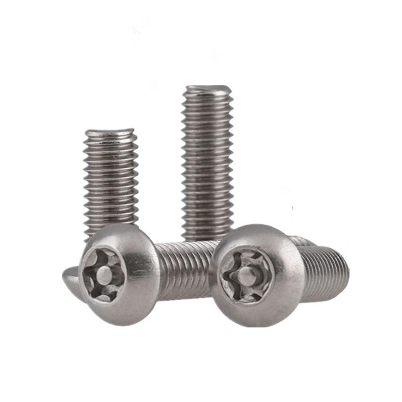 304 Stainless Steel Torx Pan Head Security Screws M3-M10 with Pin