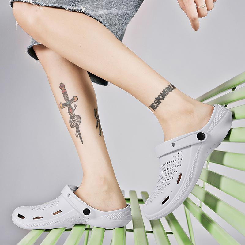 Pánské/dámské ultralehké boty s otvory pro pár pánských sandálů na zahradu Plážové sandály a pantofle