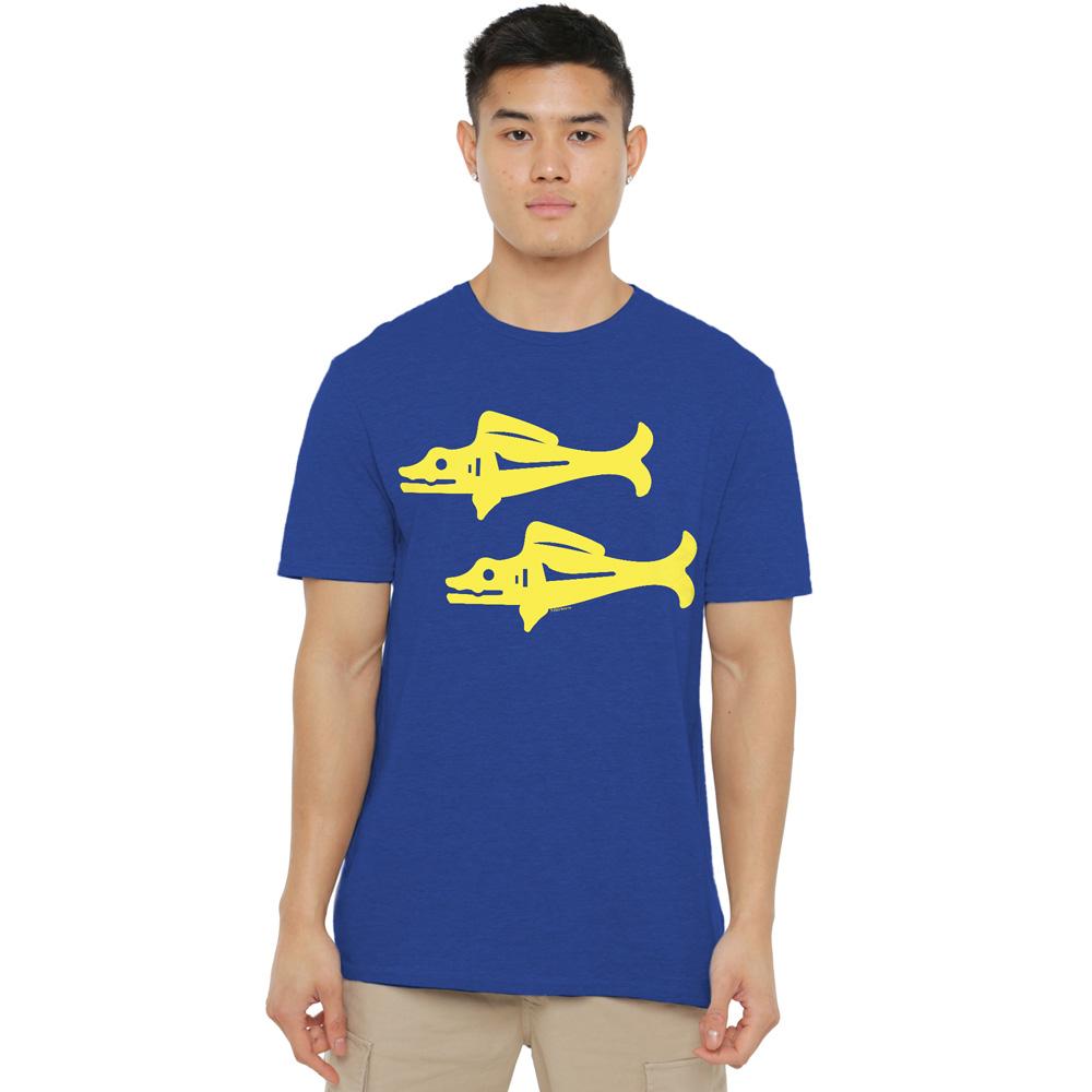 Legends of the Hidden Temple Unisex Adult Blue Barracudas T-Shirt