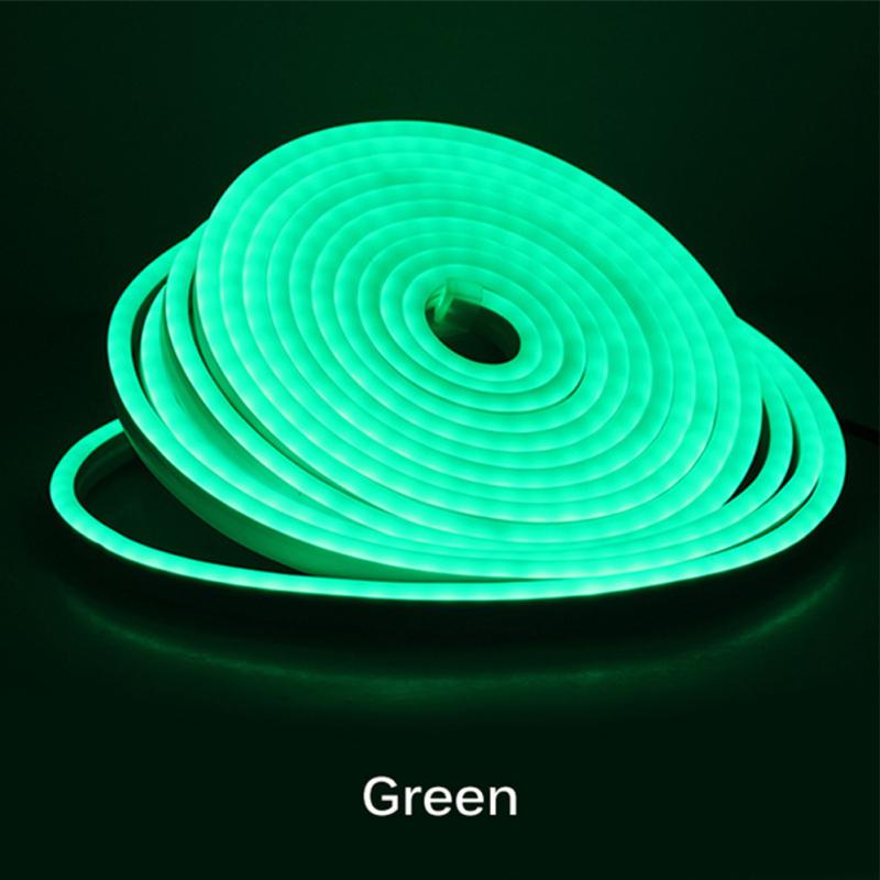 Led Flexible Silicone Neon Light Strip Set 2835 5m 12v Low Voltage 6x12 Waterproof Flexible Light