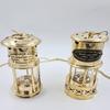 Set of 2 Ferndale Miners Safety Lamps Coal and Mining Lamp Oil Lantern 25.4cm