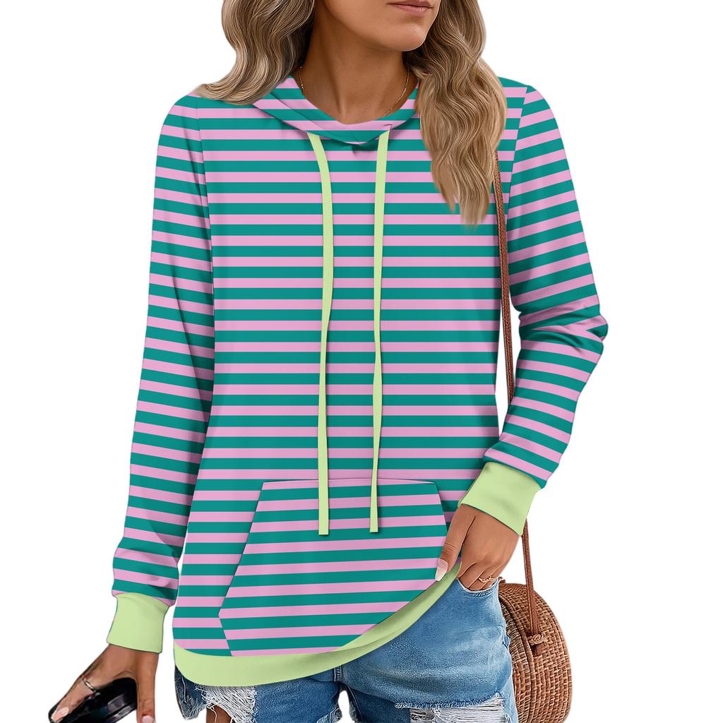 Womens Pullover Hoodies Teen Girls Fashion Hooded Sweatshirt Womans Fall Tunic Top
