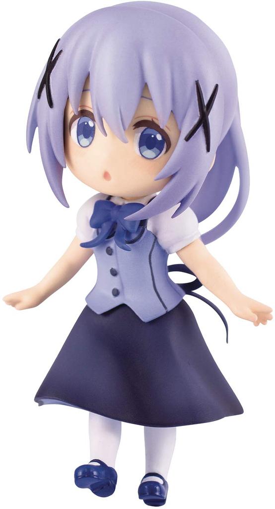 PM Office A "Is the Order a Rabbit?" BLOOM Mini Figure Chino, Approximately 65mm Tall, Painted, PVC, Finished Figure, PF150