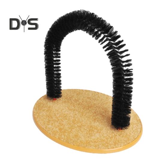 Interaktywna szczotka do pielęgnacji kota z drapakiem i masującą szczotką do drapania pyszczka kota dla kotów domowych