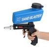 90psi Portable Adjustable Small Air Blasting Machine Gravity Pneumatic Sandblasting Guns Derusting Sandblasting Spray Guns Kit