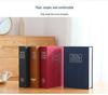 Large Combination Lock Book Safe Piggy Bank for Kids – Cute Birthday Gift for Paper Money and Coins