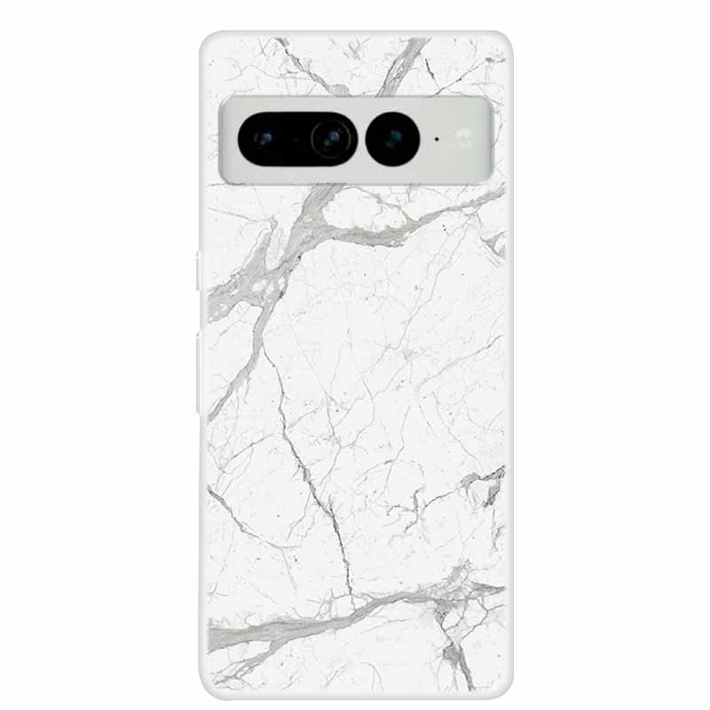 

For Google Pixel 7 Pro Cases Pixel7 5G Clear Marble Soft TPU Silicone Back Covers for Google Pixel 7 5G Cases 6A 7Pro Phone Bags Pixel 6A