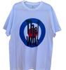THE WHO,  Roger Daltrey, Pete Townsend Classic Target Logo TEE White SZ L-NWOT Unisex T-Shirt