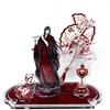 3.93inch The Grandmaster of Demonic Cultivation Wei Wuxian FUnder Moon Play Xiao Double Plug Acrylic Stand Lan Wangji Toys Girls