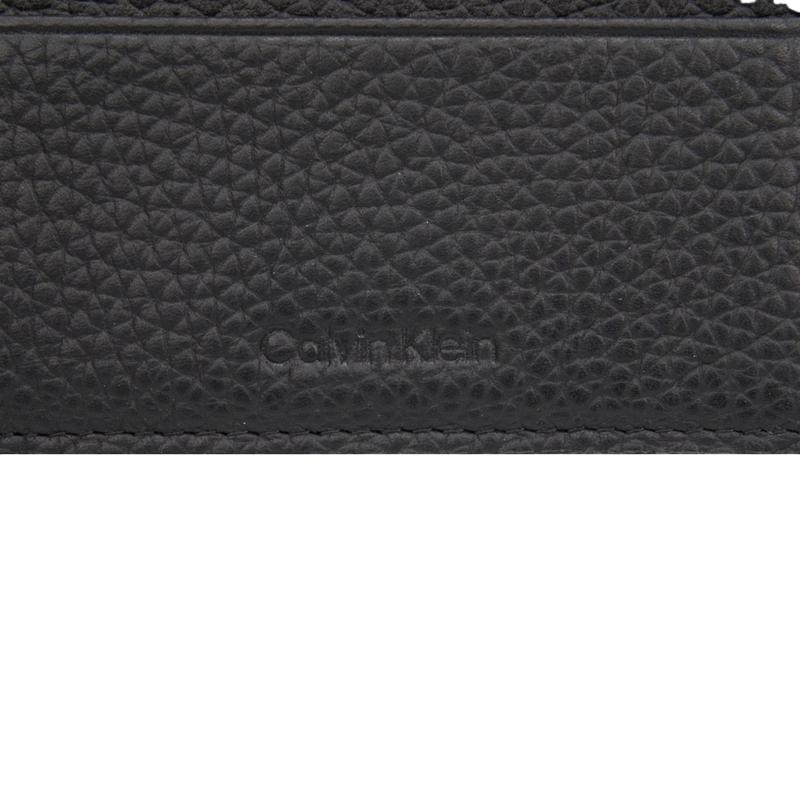Calvin Klein Business Multi-Card Folded Leather Wallet Men Wallet Space-Black 4D1241G-UB1