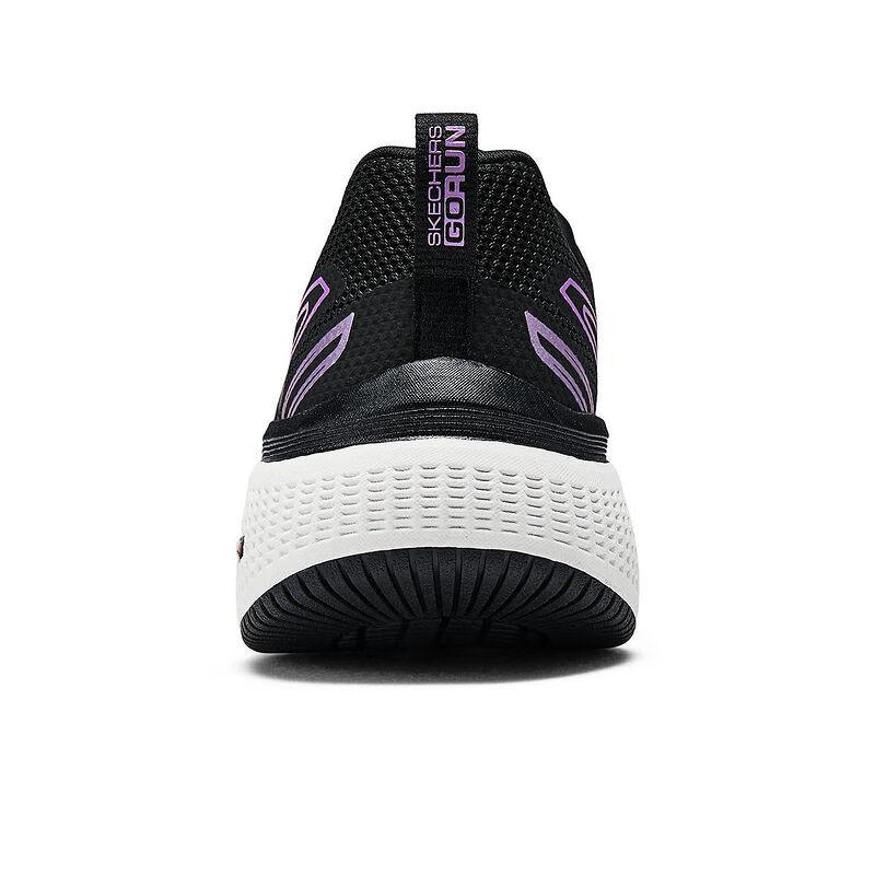 Skechers Go Run Elevate 2.0 Leichte Stoßdämpfende Atmungsaktive Stützende Rückfedernde Niedrige Laufschuhe Damen Sneaker Schwarz Lila 129001-BKPR