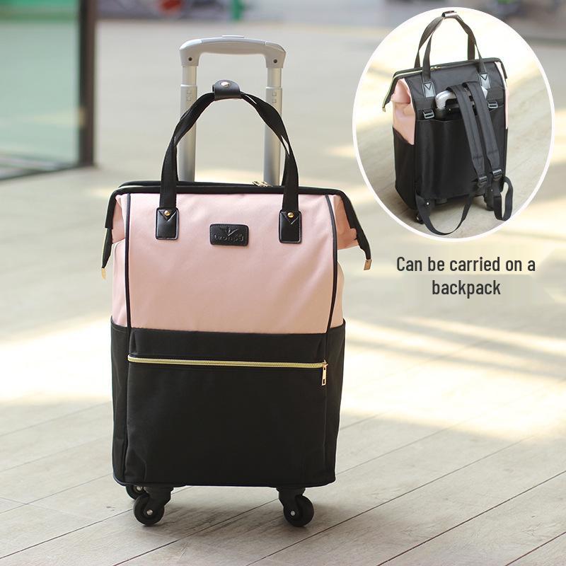 

Легкая женская дорожная сумка на колесиках в корейском стиле - Сумка большой вместимости для коротких поездок Large