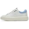 Baseline Non-Slip Durable Low-Top Skate Shoes Women Sneaker White Blue F12W421206FSC