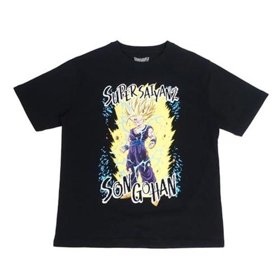 Fine Plus T-shirt Short Sleeve Dragon Ball Super Saiyan Gohan Merchandise Character