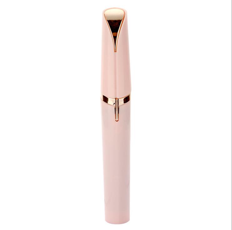 Rechargeable Electric Eyebrow Trimmer for Women - Mini Shaver, Razor, Epilator, Automatic Shaper, and Pencil.