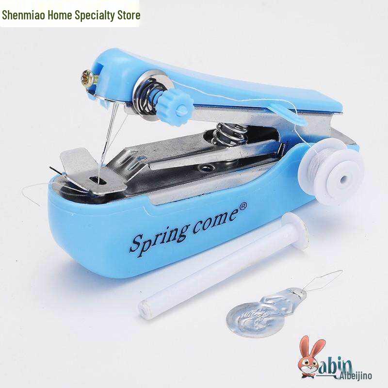Portable Mini Handheld Electric Sewing Machine - Multifunctional and Fully Automatic for Home Use