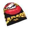 Juicy Lips Golden Chain Cancer Zodiac Knit Hat with Subtle Fashion Details, Ideal for Adults Seeking Texture And Character In Cold-Season Daily Wear