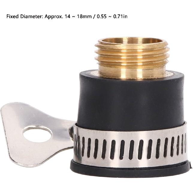Faucet Connector Universal Tap Connector Adapter Sink Brass Garden Hose Attachment for Spray Bottles Garden Hose Splitters
