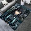 2025 New Muichiro Tokito Carpet Rug for Living Room Bedroom Home Sofa Decoration,Kids play Non-slip Floor Mat 93