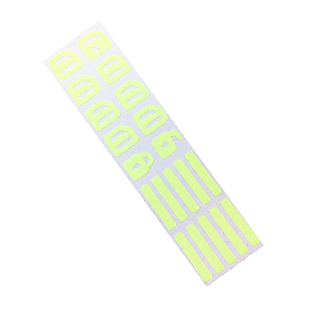 

Автомобильный Стайлинг Переключатель Окна Светящиеся Наклейки Ночью Светящаяся Кнопка Флуоресцентные Наклейки Для Toyota Camry Mitsubishi Benz Hyundai Kia 1PCS зелёный