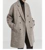 Men's Mid-Length Double-Sided Wool Coat: New Stylish Thickened Korean Winter Design