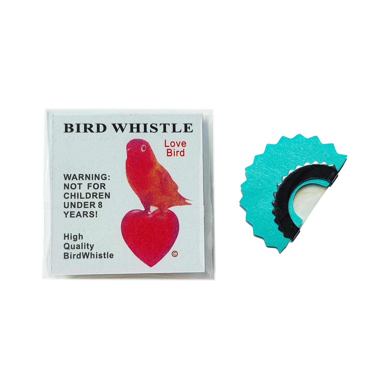 Свистулька-птичка для чревовещания - Уникальный трюковый реквизит синий