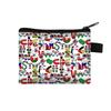 Lore Alphabet Coin Purse Printed Storage Card Make Up Bag Kid Student Gift