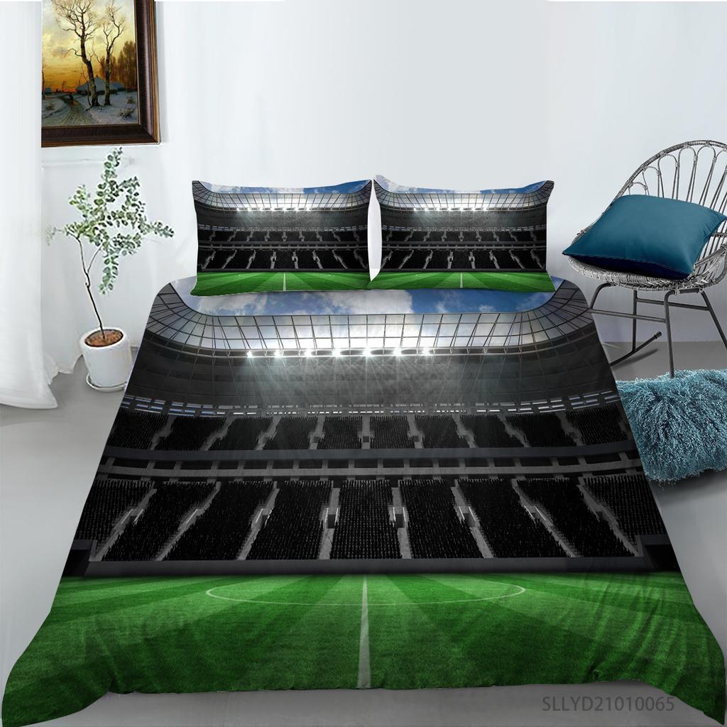3D Digital Printing Bedding Two Or Three-Piece Football Billiard Series Polyester