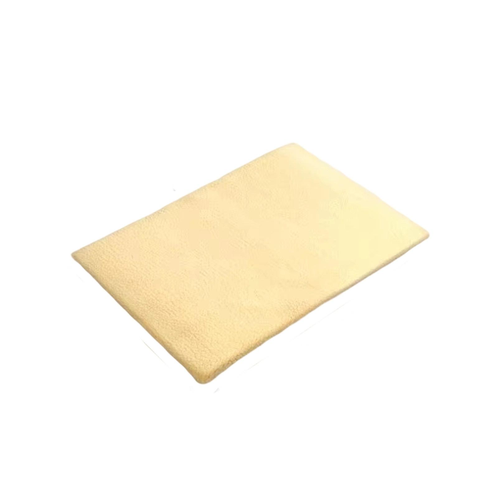 

Winter Self Heating Pet Pad Self-Warming Mat Washable Lamb Cashmere Bed for one size коричневый