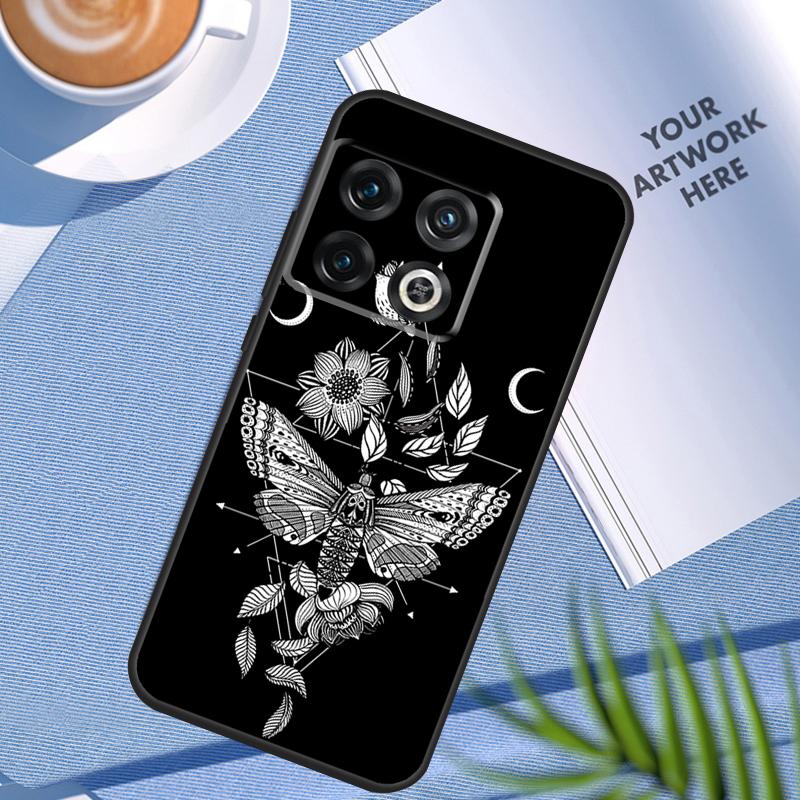 Occult Witchcraft Moon Gothic Witch Case For OnePlus 12 12R 11 9 10 Pro 10R 10T 9R 8T Nord 3 CE 2 Lite 2T N10 N20 N30 CE4 Cover