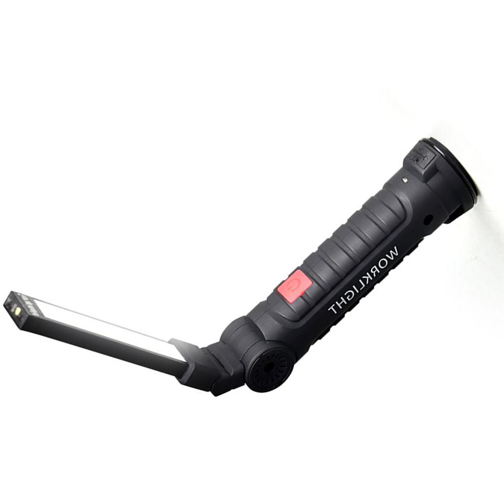 Large USB Magnetic LED Flashlight Multifunctional Strong Warning Light Working Flashlight for Automotive Repair