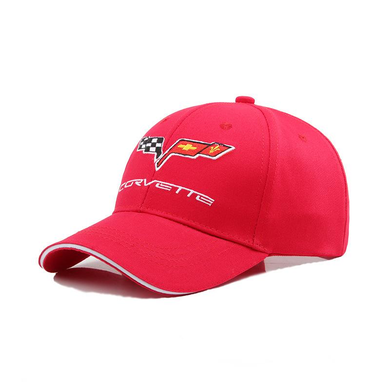 Lbfx9 Car Badge for Chevrolet Corvette SS Emblem Casual Cotton Baseball Cap Men Women Embroidery Truck Driver Outdoor Travel Sport Hat