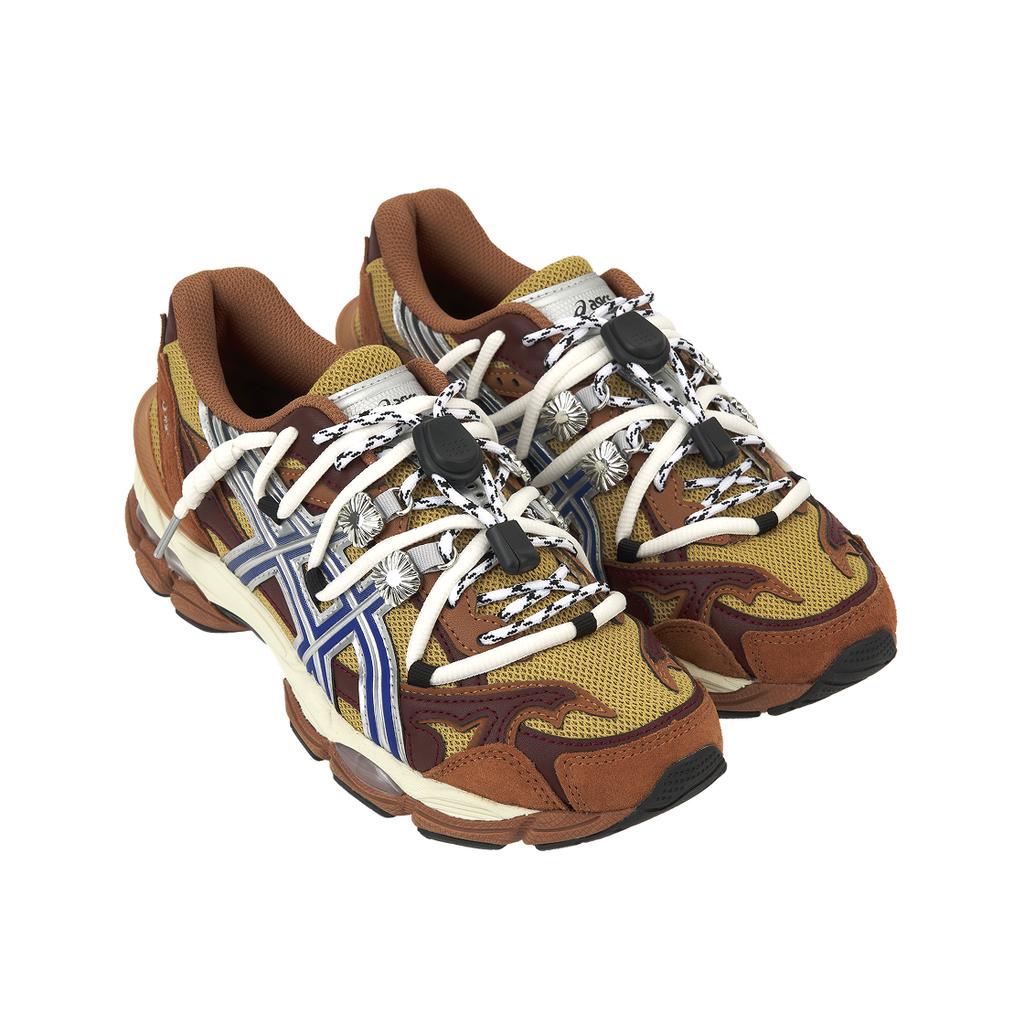 TOGA X ASICS Gel Cumulus 16 TG Brown Blue Pure Silver Unisex Sneakers 1203A838-200