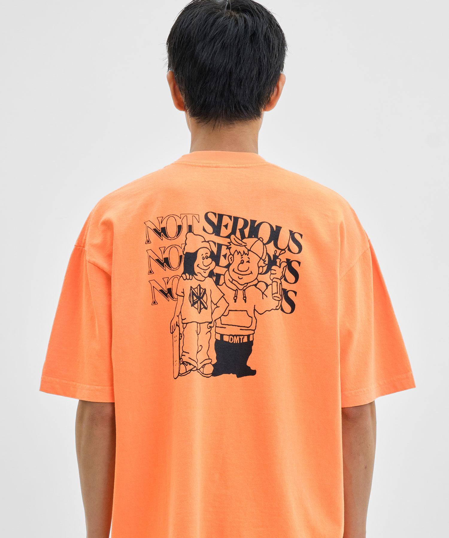 Dimito Nss Ssv Gd 6.5Oz Tee Neon Orange S
